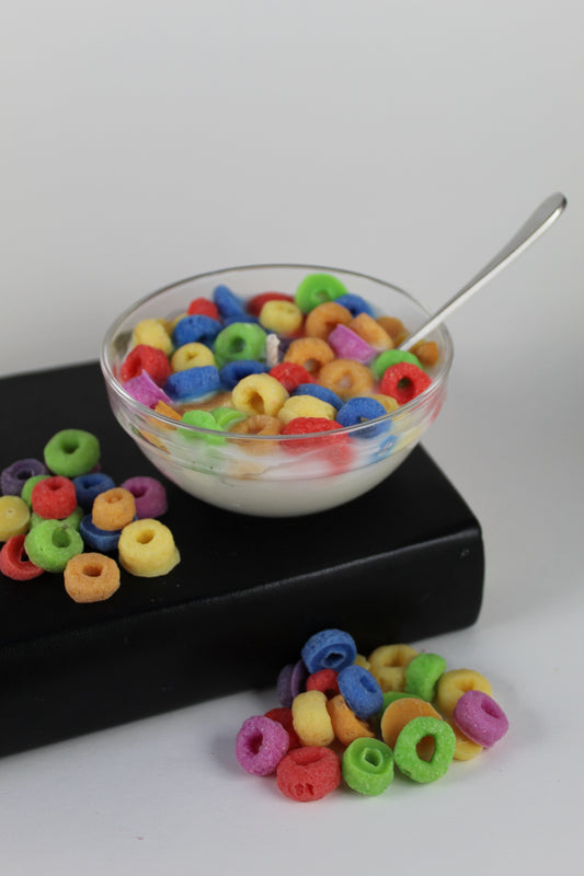 Fruit Loop Cereal Bowl